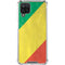 Republic of the Congo Flag Distressed Galaxy A12 Clear Case